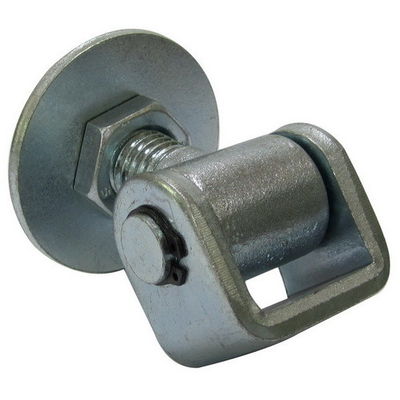 Cerniera galvanizzata regolabile con il piatto rotondo