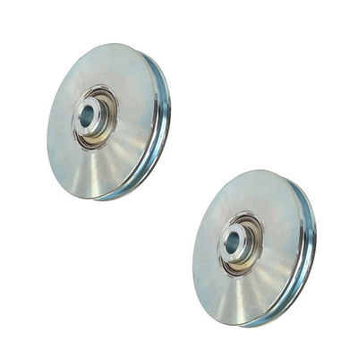 L'argento ha galvanizzato il rullo della ruota del portone di scivolamento con la vite una che sopporta 6202 6204
