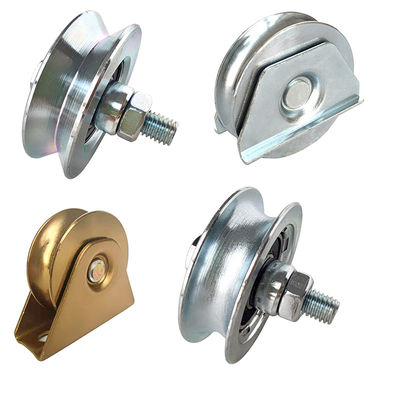 4 pollici di scivolamento del portone di scanalatura della ruota V con Axle Bolt And Nut