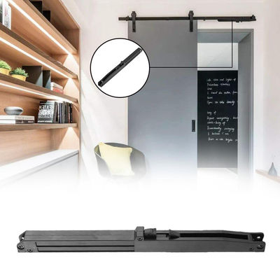 Scivolamento dell'hardware vicino molle Kit Black della porta di granaio di rotolamento della cinghia