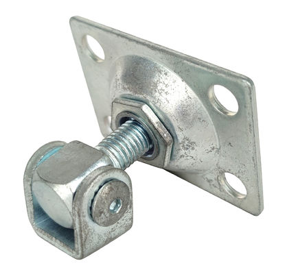 Hardware galvanizzato regolabile della cerniera con il piatto quadrato